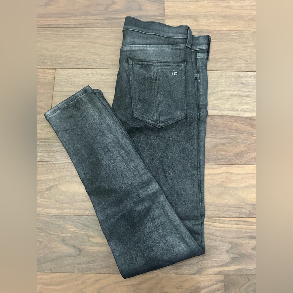 rag & bone Dark Gray Skinny Jeans